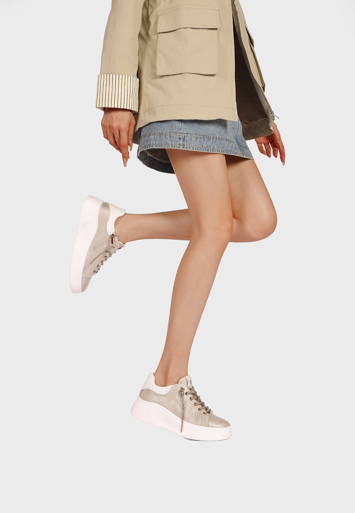 Sneakers Donna Dafne Elena Sildora – dettaglio del materiale