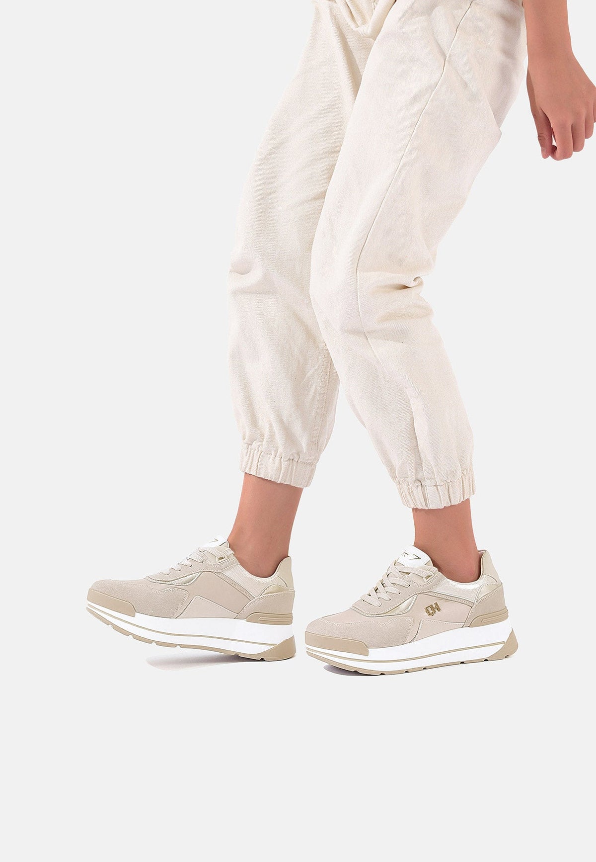 Sneakers Donna Ornella Luce Sildora – dettaglio del materiale
