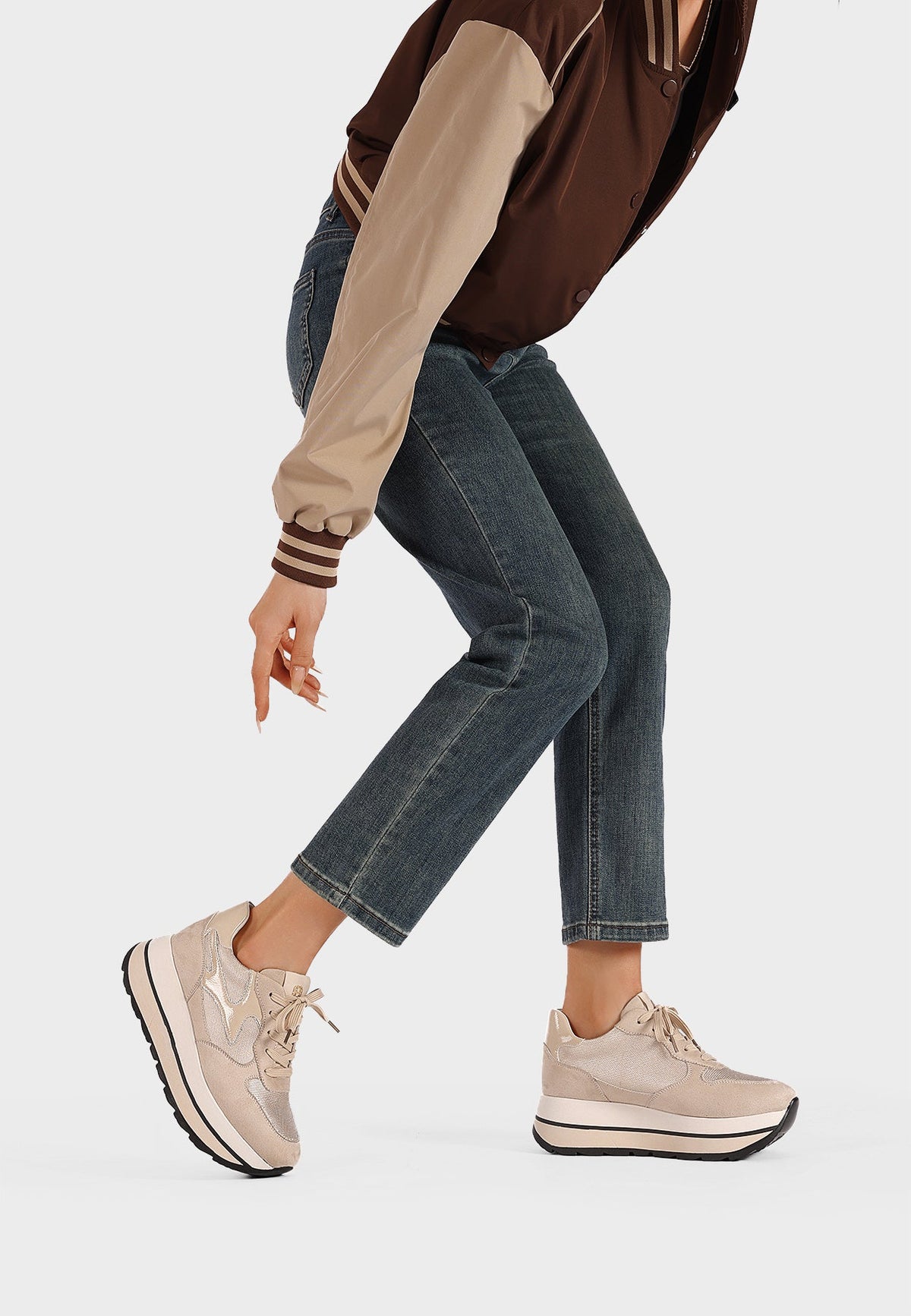Sneakers Donna Giada Sara Sildora – vista indossata