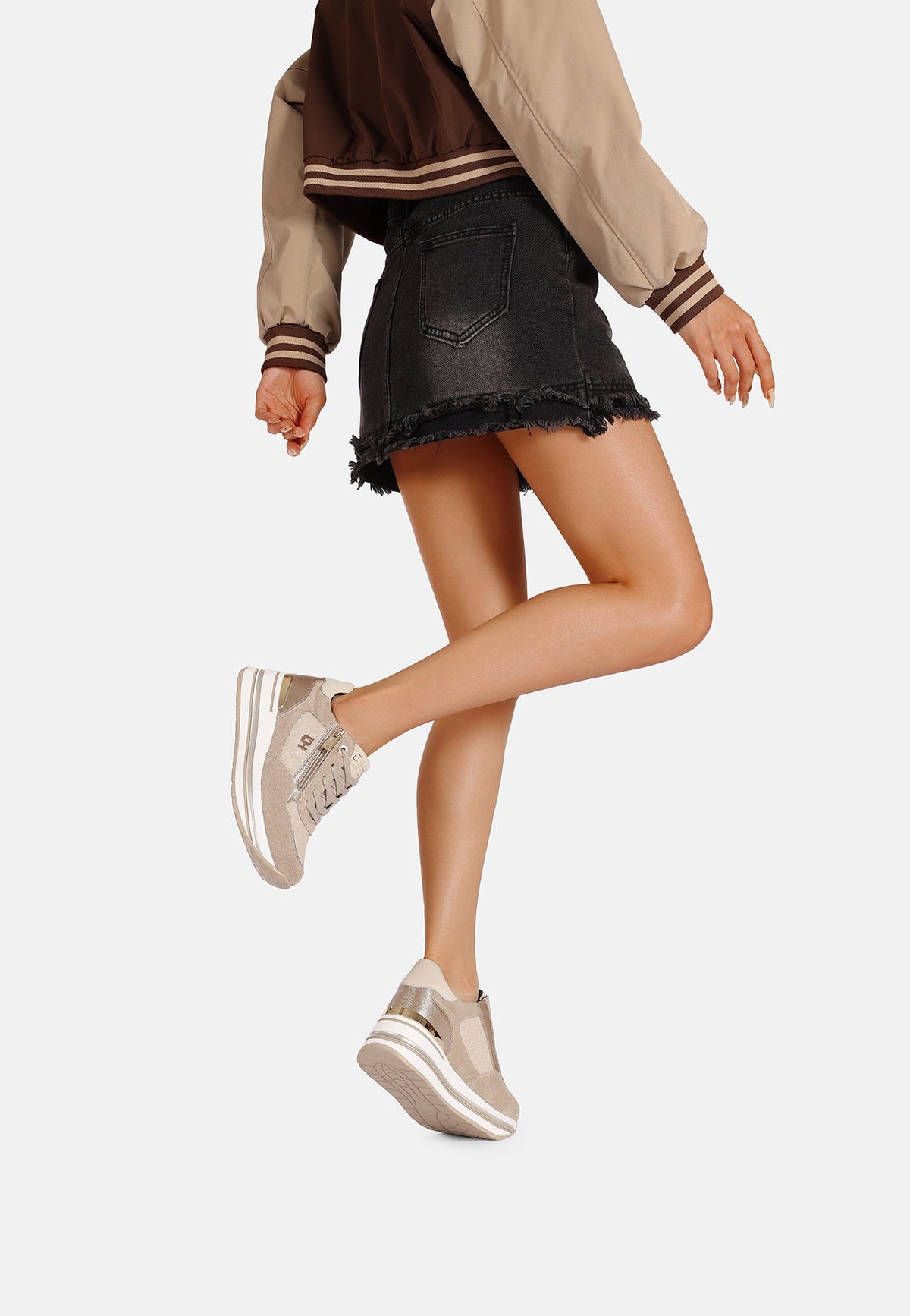 Sneakers Donna Ornella Lia Sildora – dettaglio del materiale