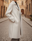 Cappotto Donna Cashmere Corto Invernale Elegante